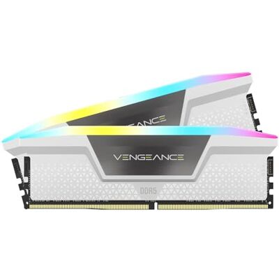 Corsair Vengeance RGB DDR5 32GB (2 x 16GB) Bis zu 6000MHz Intel RAM Corsair Vengeance RGB DDR5 32GB (2 x 16GB) Bis zu 6000MHz Intel RAM