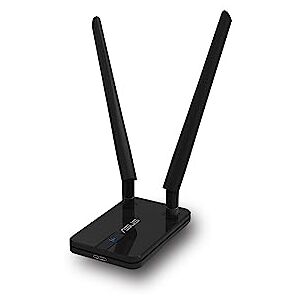 Asus USB-AC58 Wireless-AC1300 Dual-Band USB Adapter (USB 3.0, Zwei abnehmbare Antennen, USB-Verlängerungskabel, einfaches Einrichten per WPS-Button) Asus USB-AC58 Wireless-AC1300 Dual-Band USB Adapter (USB 3.0, Zwei abnehmbare Antennen, USB-Verlängerungskabel, einfaches Einrichten per WPS-Button)