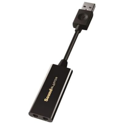 Creative Sound Blaster Play!3 USB DAC - USB DAC, Fekete Creative Sound Blaster Play!3 USB DAC - USB DAC, Fekete