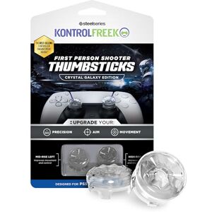 KontrolFreek FPS Freek Galaxy Crystal PS5 Stick Aufsätze Performance Thumbsticks für PS5 & PS4 Präzise Stickerhöhung für Aim Assist Transparent KontrolFreek FPS Freek Galaxy Crystal PS5 Stick Aufsätze Performance Thumbsticks für PS5 & PS4 Präzise Stickerhöhung für Aim Assist Transparent