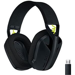 Logitech G435 LIGHTSPEED, Kabelloses Gaming-Headset mit Bluetooth,Leichte Over-Ear-Kopfhörer, integrierte Mikrofone, 18 Stunden Akkulaufzeit, Dolby Atmos, PC,PS4,PS5,Nintendo Switch/Switch 2-Schwarz Logitech G435 LIGHTSPEED, Kabelloses Gaming-Headset mit Bluetooth,Leichte Over-Ear-Kopfhörer, integrierte Mikrofone, 18 Stunden Akkulaufzeit, Dolby Atmos, PC,PS4,PS5,Nintendo Switch/Switch 2-Schwarz