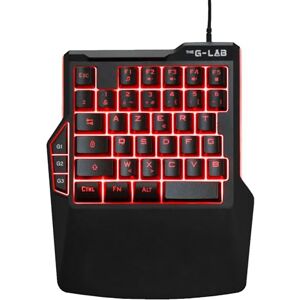 THE G-LAB Keyz Thorium – Gamer-Tastatur mit einer Hand – 38 Tasten – Mini tragbare RGB-Gaming-Tastatur – 3 anpassbare Makros – mechanisches Gefühl für PC, PS5, Xbox – New THE G-LAB Keyz Thorium – Gamer-Tastatur mit einer Hand – 38 Tasten – Mini tragbare RGB-Gaming-Tastatur – 3 anpassbare Makros – mechanisches Gefühl für PC, PS5, Xbox – New