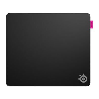 SteelSeries QcK L Performance Speed Gaming-Mauspad, extra Dichte für EIN sanftes Gleiten, Flache Kantennähte, rutschfeste Neopren-Gummiunterseite, 42 x 49 cm, FPS, MOBAs, RTS, MMO SteelSeries QcK L Performance Speed Gaming-Mauspad, extra Dichte für EIN sanftes Gleiten, Flache Kantennähte, rutschfeste Neopren-Gummiunterseite, 42 x 49 cm, FPS, MOBAs, RTS, MMO