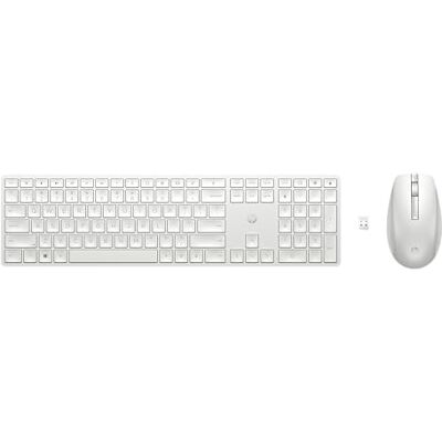 HP 650 kabellose Tastatur und Maus Bundle, 20 programmierbare Tasten, QWERTZ Deutsches Layout, 4.000 DPI, USB Dongle, 3 Tasten, Scrollrad, Weiß HP 650 kabellose Tastatur und Maus Bundle, 20 programmierbare Tasten, QWERTZ Deutsches Layout, 4.000 DPI, USB Dongle, 3 Tasten, Scrollrad, Weiß