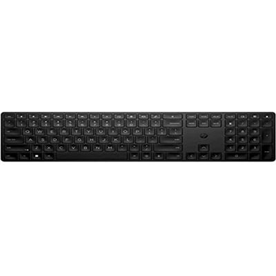 HP 450 programmierbare kabellose Tastatur, 20 anpassbare Tasten, 6° Neigung, USB-Empfänger inklusive, schwarz, 4R184AA HP 450 programmierbare kabellose Tastatur, 20 anpassbare Tasten, 6° Neigung, USB-Empfänger inklusive, schwarz, 4R184AA