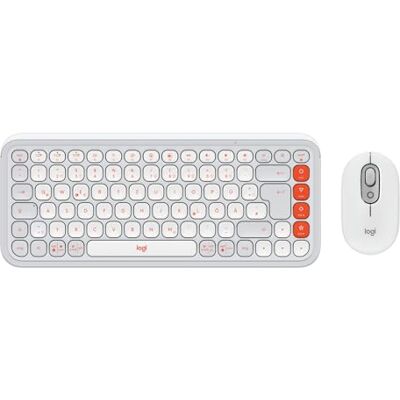 Logitech POP ICON Combo, Bluetooth-Tastatur-Maus-Set, Komfortables Tippen, programmierbare Tasten, leise Klicks, Easy-Switch für bis zu 3 Geräte Logitech POP ICON Combo, Bluetooth-Tastatur-Maus-Set, Komfortables Tippen, programmierbare Tasten, leise Klicks, Easy-Switch für bis zu 3 Geräte