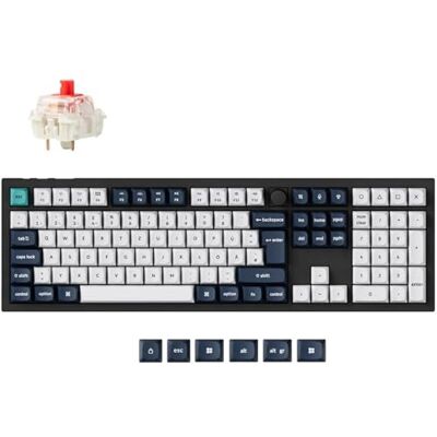 Keychron Q6 Max (schwarz/Mehrfarbig, DE-Layout, Gateron Jupiter Red, Hot-Swap, Aluminiumrahmen, RGB) Keychron Q6 Max (schwarz/Mehrfarbig, DE-Layout, Gateron Jupiter Red, Hot-Swap, Aluminiumrahmen, RGB)