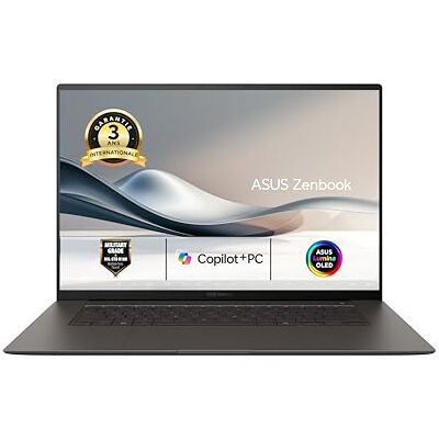 Asus Zenbook S 16 UM5606WA-RK021W OLED 16 Zoll 3K 120Hz Laptop (Prozessor AMD Ryzen AI 9 HX 370 5,1 GHz, 32 GB LPDDR5X, 1 TB SSD, AMD Radeon 890M Graphics, Windows 11 Home – Tastatur AZERTY Asus Zenbook S 16 UM5606WA-RK021W OLED 16 Zoll 3K 120Hz Laptop (Prozessor AMD Ryzen AI 9 HX 370 5,1 GHz, 32 GB LPDDR5X, 1 TB SSD, AMD Radeon 890M Graphics, Windows 11 Home – Tastatur AZERTY
