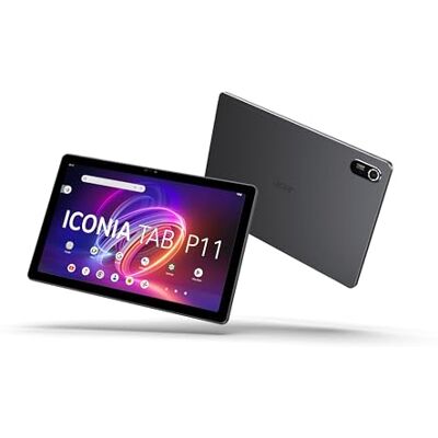 Acer Iconia Tab P11 (P11-11-86K4) Tablet 11 Zoll 2K Quantum Dot, QLED, IPS-Display MediaTek MT8781, 8 GB LPDDR4X RAM, 128 GB Speicher, WLAN, Bluetooth 5.2, Kartenleser, Android 14, Iron Grey+ Hülle Acer Iconia Tab P11 (P11-11-86K4) Tablet 11 Zoll 2K Quantum Dot, QLED, IPS-Display MediaTek MT8781, 8 GB LPDDR4X RAM, 128 GB Speicher, WLAN, Bluetooth 5.2, Kartenleser, Android 14, Iron Grey+ Hülle