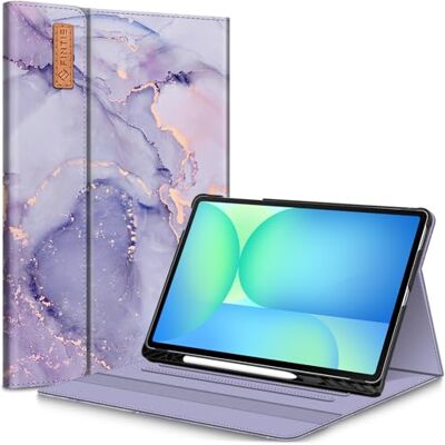 FINTIE Schutzhülle für Samsung Galaxy Tab S10 FE Plus 13,1 Zoll 2025 Modell (SM-X620/X626) mit integriertem S-Stifthalter, Multi-Winkel-Portfolio-Schutzhülle mit Tasche, automatischer Schlaf FINTIE Schutzhülle für Samsung Galaxy Tab S10 FE Plus 13,1 Zoll 2025 Modell (SM-X620/X626) mit integriertem S-Stifthalter, Multi-Winkel-Portfolio-Schutzhülle mit Tasche, automatischer Schlaf