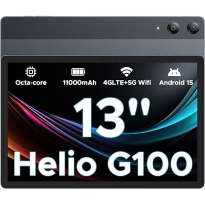 DOOGEE Tab E3 Pro Android 15 Tablet 13 Zoll FHD+ Helio G100 Octa-Core 32GB RAM+256GB ROM (2TB TF) 11000mAh Akku Tablet mit SIM Card Slot 13MP+8MP WidevineL1/ Dual 4G LTE + 5G WiFi/Face ID/OTG/GPS DOOGEE Tab E3 Pro Android 15 Tablet 13 Zoll FHD+ Helio G100 Octa-Core 32GB RAM+256GB ROM (2TB TF) 11000mAh Akku Tablet mit SIM Card Slot 13MP+8MP WidevineL1/ Dual 4G LTE + 5G WiFi/Face ID/OTG/GPS