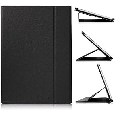 FINTIE Smart Book Schutzhülle für Samsung Galaxy Tab A 9.7 (SM-T550, SM-P550) – schlanker Ständer unterstützt DREI Betrachtungswinkel mit automatischer Sleep/Wake-Funktion, Schwarz FINTIE Smart Book Schutzhülle für Samsung Galaxy Tab A 9.7 (SM-T550, SM-P550) – schlanker Ständer unterstützt DREI Betrachtungswinkel mit automatischer Sleep/Wake-Funktion, Schwarz