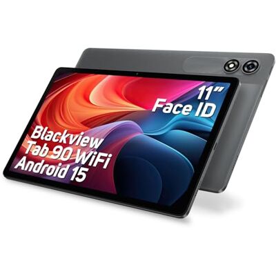 Blackview Tab90 WiFi Android 15 Tablet 11 Zoll,12(4+8Expansion) GB RAM 128GB Speicherplatz(2TB TF),Großes Display Widevide L1,Octa-core T606, 8200mAh Akku,5G WiFi,Dual Kamera 13MP+8MP,GMS,BT 5.0 Blackview Tab90 WiFi Android 15 Tablet 11 Zoll,12(4+8Expansion) GB RAM 128GB Speicherplatz(2TB TF),Großes Display Widevide L1,Octa-core T606, 8200mAh Akku,5G WiFi,Dual Kamera 13MP+8MP,GMS,BT 5.0