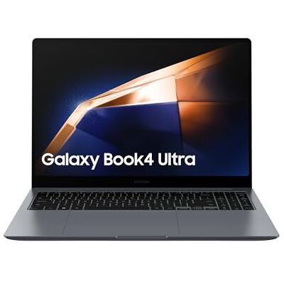 Samsung Galaxy Book4 Ultra ultradünner Laptop, 40,6 cm (16 Zoll), HDR, Touchscreen, Intel Core Ultra 7-155H, 16 GB RAM, 1 TB SSD, NVIDIA GeForce RTX 4050 (GDDR6), Windows 11 Home, Grau Samsung Galaxy Book4 Ultra ultradünner Laptop, 40,6 cm (16 Zoll), HDR, Touchscreen, Intel Core Ultra 7-155H, 16 GB RAM, 1 TB SSD, NVIDIA GeForce RTX 4050 (GDDR6), Windows 11 Home, Grau