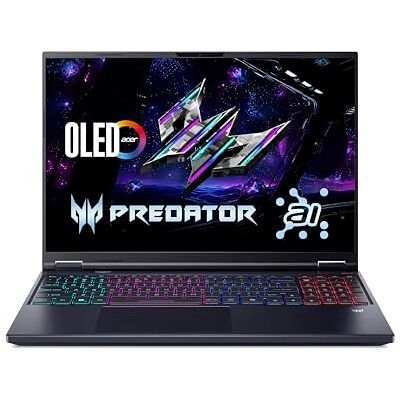 Acer Predator Helios Neo 16 AI (PHN16-73-963H) Gaming Laptop, 16 Inch WQXGA IPS 240Hz Display, Intel Core Ultra 9 275HX, 32 GB RAM, 1 TB SSD, NVIDIA GeForce RTX 5070, Windows 11, QWERTZ Acer Predator Helios Neo 16 AI (PHN16-73-963H) Gaming Laptop, 16 Inch WQXGA IPS 240Hz Display, Intel Core Ultra 9 275HX, 32 GB RAM, 1 TB SSD, NVIDIA GeForce RTX 5070, Windows 11, QWERTZ