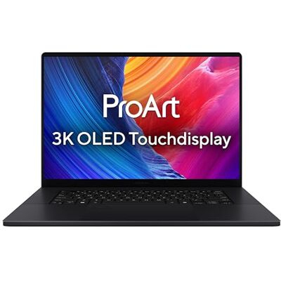 Asus ProArt P16 H7606WM-SR127W AMD Ryzen AI 9 HX 370 Laptop 40,6 cm (16") Touchscreen 3K 32 GB LPDDR5x-SDRAM 1 TB SSD NVIDIA GeForce RTX 5060 Laptop GPU Wi-Fi 7 (802.11be) Windows 11 Home Schwarz Asus ProArt P16 H7606WM-SR127W AMD Ryzen AI 9 HX 370 Laptop 40,6 cm (16") Touchscreen 3K 32 GB LPDDR5x-SDRAM 1 TB SSD NVIDIA GeForce RTX 5060 Laptop GPU Wi-Fi 7 (802.11be) Windows 11 Home Schwarz