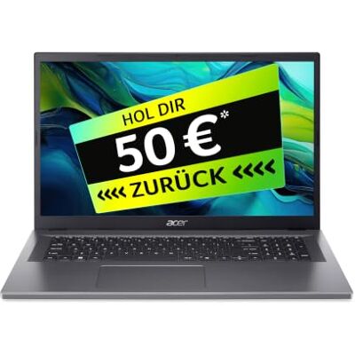 Acer Aspire Go 17 Laptop Core 3 8GB 512GB mit Netzteil 17" FHD IPS Display Intel Core 3 N355 8GB RAM 512GB SSD Intel Grafik Windows 11 QWERTZ Tastatur AG17-31P-3285 Acer Aspire Go 17 Laptop Core 3 8GB 512GB mit Netzteil 17" FHD IPS Display Intel Core 3 N355 8GB RAM 512GB SSD Intel Grafik Windows 11 QWERTZ Tastatur AG17-31P-3285