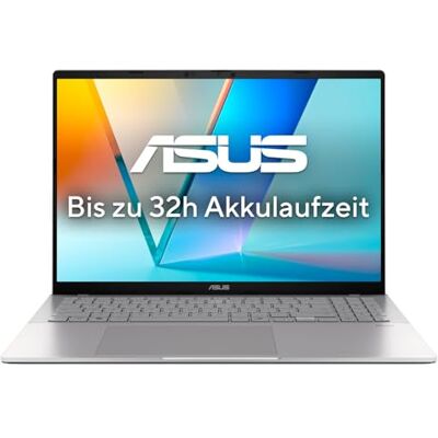 Asus Vivobook S 16 S3607QA Copilot+ PC 16" WUXGA 16:10 OLED Display Snapdragon X X1-26-100 16GB RAM 1TB SSD Andreno GPU Win11 Home QWERTZ Cool Silver Asus Vivobook S 16 S3607QA Copilot+ PC 16" WUXGA 16:10 OLED Display Snapdragon X X1-26-100 16GB RAM 1TB SSD Andreno GPU Win11 Home QWERTZ Cool Silver