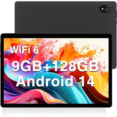 DOOGEE U10 2025 Neueste Android 14 Tablet 10 Zoll, 9GB RAM+128GB ROM (2TB TF) Kinder Tablets PC 5060mAh Gaming Tablet Android, Widevine L1/ 8MP+5MP Dual Kamera/WiFi 6/ Type C/ 3.5mm Kopfhörerbuchse DOOGEE U10 2025 Neueste Android 14 Tablet 10 Zoll, 9GB RAM+128GB ROM (2TB TF) Kinder Tablets PC 5060mAh Gaming Tablet Android, Widevine L1/ 8MP+5MP Dual Kamera/WiFi 6/ Type C/ 3.5mm Kopfhörerbuchse