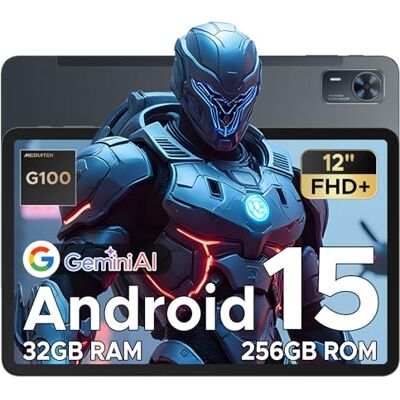 DOOGEE Tab E3+ AI Tablet 12 Zoll, 32GB RAM + 256GB ROM/2TB, 2.4K Tablet Android 8800mAh, Helio G100 Octa Core Gaming Tablet with SIM Card Slot, Gemini AI, Tablets Dual 4G LTE + 5G WiFi, Quad Speaker DOOGEE Tab E3+ AI Tablet 12 Zoll, 32GB RAM + 256GB ROM/2TB, 2.4K Tablet Android 8800mAh, Helio G100 Octa Core Gaming Tablet with SIM Card Slot, Gemini AI, Tablets Dual 4G LTE + 5G WiFi, Quad Speaker