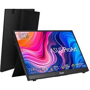 Asus ProArt PA148CTV 14 Zoll tragbarer USB Touch Monitor Full HD 1920x1080, Calman, 100% sRGB, Typ-C USB, Micro HDMI, Autorotation, Kickstand, Stativ Sockel IPS, 16:9, entspiegelt Asus ProArt PA148CTV 14 Zoll tragbarer USB Touch Monitor Full HD 1920x1080, Calman, 100% sRGB, Typ-C USB, Micro HDMI, Autorotation, Kickstand, Stativ Sockel IPS, 16:9, entspiegelt