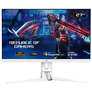 Asus ROG STRIX XG27AQ-W 27 Zoll IPS Gaming Monitor (WQHD (2560 x 1440), Schnelles IPS, Übertaktbar 170Hz (über 144Hz), 1ms (GTG), ELMB SYNC, G-SYNC Kompatibel, DisplayHDR 400) Asus ROG STRIX XG27AQ-W 27 Zoll IPS Gaming Monitor (WQHD (2560 x 1440), Schnelles IPS, Übertaktbar 170Hz (über 144Hz), 1ms (GTG), ELMB SYNC, G-SYNC Kompatibel, DisplayHDR 400)