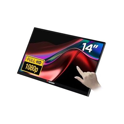 Verbatim PMT-14 LED-Monitor 35,6 cm 14" tragbar Touchscreen 1920 x 1080 Full HD 1080p IPS 1000:1 HDMI 2xUSB-C Lautsprecher Verbatim PMT-14 LED-Monitor 35,6 cm 14" tragbar Touchscreen 1920 x 1080 Full HD 1080p IPS 1000:1 HDMI 2xUSB-C Lautsprecher