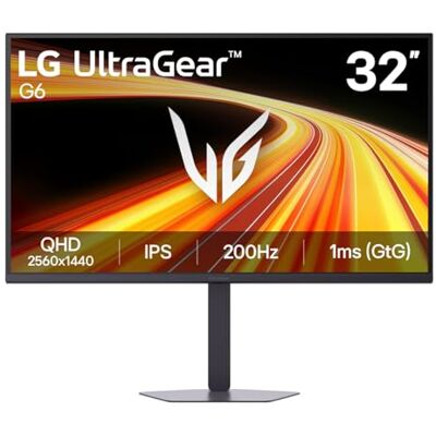 LG Ultragear™ 32G620B-B 32 Zoll WQHD IPS Gaming-Monitor, 200Hz, HDR10, AMD FreeSync Premium, 2X HDMI 2.0, 1x DisplayPort 1.4, Schwarz LG Ultragear™ 32G620B-B 32 Zoll WQHD IPS Gaming-Monitor, 200Hz, HDR10, AMD FreeSync Premium, 2X HDMI 2.0, 1x DisplayPort 1.4, Schwarz