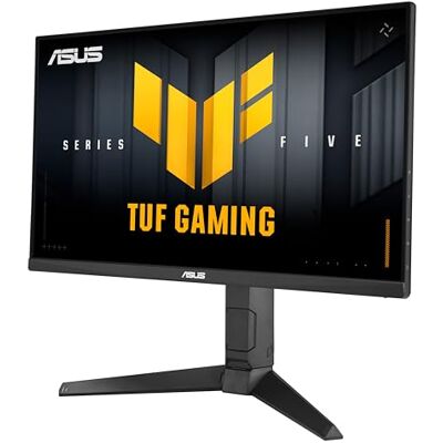 Asus TUF Gaming VG249QML5A 24 Zoll Full HD Monitor (240 Hz, 0.3ms GtG, G-Sync, FreeSync Premium, ELMB Sync, Gaming AI, Fast-IPS Panel, 16:9, 1920x1080, DisplayPort 1.4, HDMI 2.0, ergonomisch, Speaker Asus TUF Gaming VG249QML5A 24 Zoll Full HD Monitor (240 Hz, 0.3ms GtG, G-Sync, FreeSync Premium, ELMB Sync, Gaming AI, Fast-IPS Panel, 16:9, 1920x1080, DisplayPort 1.4, HDMI 2.0, ergonomisch, Speaker