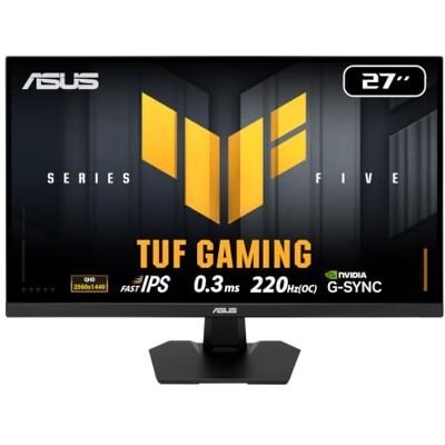 Asus TUF Gaming VG27AQ5FZ 27 Zoll QHD 220Hz Fast IPS Gaming Monitor Asus TUF Gaming VG27AQ5FZ 27 Zoll QHD 220Hz Fast IPS Gaming Monitor