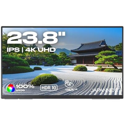 JapanNext Tragbarer Monitor 23,8" IPS 4K UHD (3840x2160) JapanNext Tragbarer Monitor 23,8" IPS 4K UHD (3840x2160)