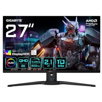 Gigabyte AORUS FO32U 31,5” UHD-Gaming-Monitor 3840 x 2160 (UHD), 165Hz, 0,03ms, 250 cd/m², FreeSync Premium Pro, DisplayHDR True Black 400, HDMI 2.1, DisplayPort 1.4 Gigabyte AORUS FO32U 31,5” UHD-Gaming-Monitor 3840 x 2160 (UHD), 165Hz, 0,03ms, 250 cd/m², FreeSync Premium Pro, DisplayHDR True Black 400, HDMI 2.1, DisplayPort 1.4
