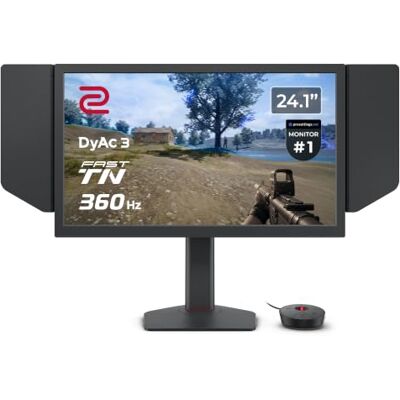 BenQ XQ2566X 24,1 Zoll Fast TN 360Hz 2K Gaming-Monitor DyAc 3, 1440p, neuer Farbfilter, ZOWIE Sync-App, G-Sensor, magnetische Blendschutzhaube, S Switch BenQ XQ2566X 24,1 Zoll Fast TN 360Hz 2K Gaming-Monitor DyAc 3, 1440p, neuer Farbfilter, ZOWIE Sync-App, G-Sensor, magnetische Blendschutzhaube, S Switch