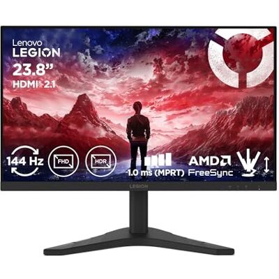 Lenovo Legion R24s 23.8" Full HD Gaming Monitor 144Hz 1ms Gaming 1920x1080 Auflösung HDMI 2.1 DisplayPort IPS-Panel Entspiegelt VESA Media Sync Schwarz Lenovo Legion R24s 23.8" Full HD Gaming Monitor 144Hz 1ms Gaming 1920x1080 Auflösung HDMI 2.1 DisplayPort IPS-Panel Entspiegelt VESA Media Sync Schwarz