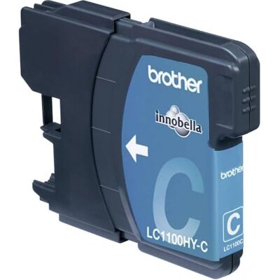 Brother Original Jumbo-Tintenpatrone Cyan DCP-6690CW, MFC-5890CN, MFC-5895CW, MFC-6490CW, MFC-6890CDW LC1100HYC Brother Original Jumbo-Tintenpatrone Cyan DCP-6690CW, MFC-5890CN, MFC-5895CW, MFC-6490CW, MFC-6890CDW LC1100HYC