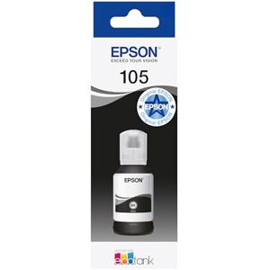 Epson EcoTank 105 Original Tintenflasche, Schwarz, Pigmenttinte Epson EcoTank 105 Original Tintenflasche, Schwarz, Pigmenttinte
