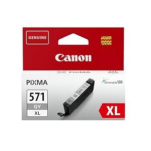 Canon Originaltinte CLI-571XL GY, Größe XL, Grau, Recyclebare Verpackung Canon Originaltinte CLI-571XL GY, Größe XL, Grau, Recyclebare Verpackung
