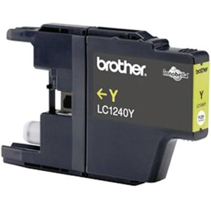 Brother Original LC-1240Y Tintenpatrone Gelb für 600 Seiten Brother Original LC-1240Y Tintenpatrone Gelb für 600 Seiten