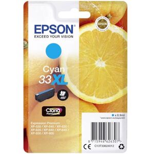 Epson Original Orangen Claria 33-Einzel-Tintenpatrone Cyan – 1 x 4,5 ml – Original Tintenpatronen für optimale Druckergebnisse Epson Original Orangen Claria 33-Einzel-Tintenpatrone Cyan – 1 x 4,5 ml – Original Tintenpatronen für optimale Druckergebnisse