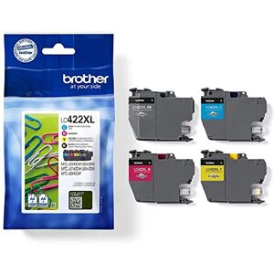 Brother Original LC-422XLVAL Tintenpatronen Value Pack MFC-J5340DW, MFC-J5345DW, MFC-J5740DW, MFC-J6540DW, MFC-J6940DW (bestehend aus 4 Tintenpatronen: Schwarz, Cyan, Magenta, Gelb), XL Brother Original LC-422XLVAL Tintenpatronen Value Pack MFC-J5340DW, MFC-J5345DW, MFC-J5740DW, MFC-J6540DW, MFC-J6940DW (bestehend aus 4 Tintenpatronen: Schwarz, Cyan, Magenta, Gelb), XL