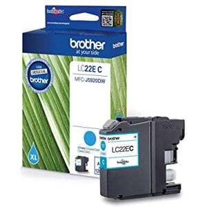 Brother LC22EC Cart/Cyan high cap MFCJ5920DW Brother LC22EC Cart/Cyan high cap MFCJ5920DW