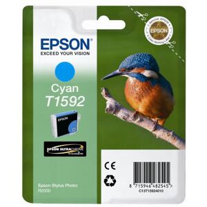 Epson T1592 Tintenpatrone Eisvogel, Singlepack cyan Epson T1592 Tintenpatrone Eisvogel, Singlepack cyan