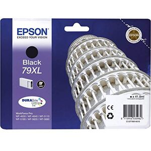 Epson Original T79XL Tintenpatrone Pisa, WF-4630DWF WF-4640DTWF WF-5110DW WF-5190DW WF-5620DWF WF-5690DWF WF-5190DW WF-5690DWF, (schwarz) Epson Original T79XL Tintenpatrone Pisa, WF-4630DWF WF-4640DTWF WF-5110DW WF-5190DW WF-5620DWF WF-5690DWF WF-5190DW WF-5690DWF, (schwarz)