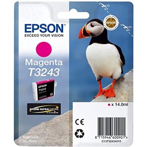 Epson C13T32434010 Tintenpatrone, T3243 Original, magenta One size Epson C13T32434010 Tintenpatrone, T3243 Original, magenta One size