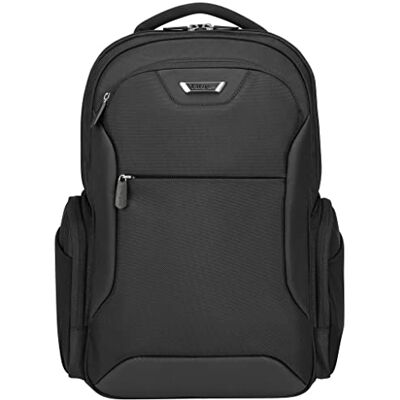 Targus CUCT02BEU Laptop-Rucksack für Geschäftsreisende 15,6 Zoll Ergonomisch – Schwarz 30 Liter. Langlebig, wasser- und verschleißfest Targus CUCT02BEU Laptop-Rucksack für Geschäftsreisende 15,6 Zoll Ergonomisch – Schwarz 30 Liter. Langlebig, wasser- und verschleißfest