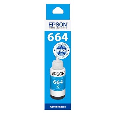 Epson EcoTank 664 Original Tintenflasche, Cyan Epson EcoTank 664 Original Tintenflasche, Cyan