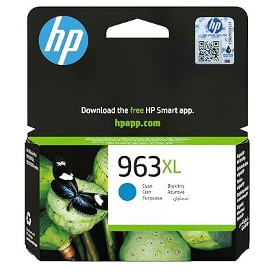 HP 963XL High Yield Cyan Original Ink Cartridge HP 963XL High Yield Cyan Original Ink Cartridge