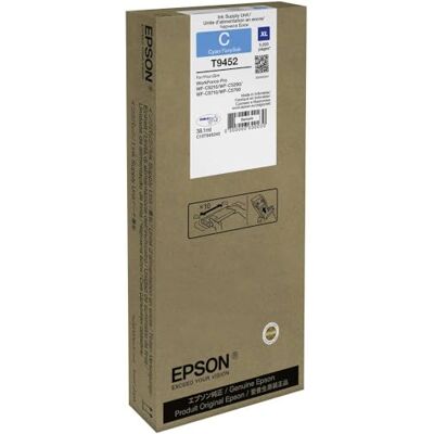 Epson Ink Cartridge XL Cyan WF-C5xxx Series, C13T945240 Epson Ink Cartridge XL Cyan WF-C5xxx Series, C13T945240