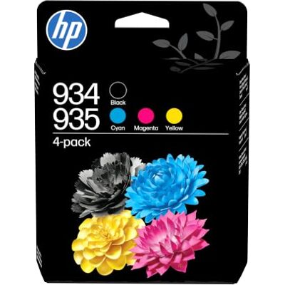 HP 934/935 Schwarz, Cyan, Magenta, Gelb, Original Druckerpatronen Multipack Tinte für OfficeJet Pro 6200, 6800, ~400 Seiten (6ZC72AE) HP 934/935 Schwarz, Cyan, Magenta, Gelb, Original Druckerpatronen Multipack Tinte für OfficeJet Pro 6200, 6800, ~400 Seiten (6ZC72AE)