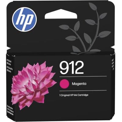 HP 912 Magenta, Original Druckerpatrone Tinte für Officejet 8010, 8010e, OfficeJet Pro 8020, 8020e, ~315 Seiten (3YL78AE) HP 912 Magenta, Original Druckerpatrone Tinte für Officejet 8010, 8010e, OfficeJet Pro 8020, 8020e, ~315 Seiten (3YL78AE)